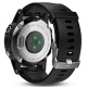 Garmin - Fēnix 5S Silver avec Bracelet Noir - Montre GPS Multisports Outdoor