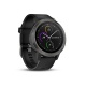 Garmin Vivoactive 3 - Montre Connectée de Sport avec GPS et Cardio Poignet - Gris avec Bracelet Noir