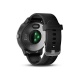 Garmin Vivoactive 3 - Montre Connectée de Sport avec GPS et Cardio Poignet - Gris avec Bracelet Noir