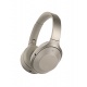 Sony MDR-1000X Casque sans fil Bluetooth réduction de bruit Hi-Res - Champagne