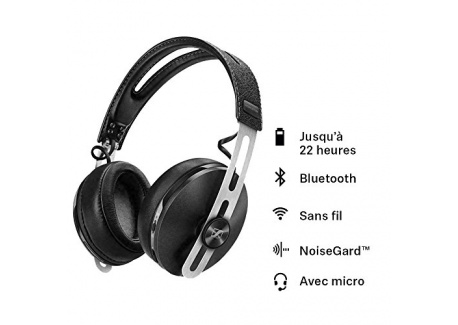 Sennheiser Momentum OVER-EAR Wireless (M2) Kits Oreillette Bluetooth - Version EU