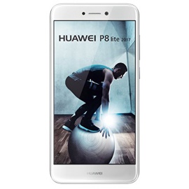 Huawei P8 Lite version 2017 Smartphone débloqué 4G (Ecran: 5,2 pouces - 16 Go - Double Nano-SIM - Android 7.0 Nougat) Blanc