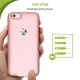 Coque Batterie pour iPhone 6/6s Coque de recharge portable ultra fine Wesoo 2500mAh pour iPhone 6/6s 4,7 pouces (Or rose)