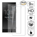 [2 Pack] Guran® Glass Protector pour Sony Xperia XA1 Smartphone Screen Verre Trempé Protecteur d'écran Résistant aux éraflures