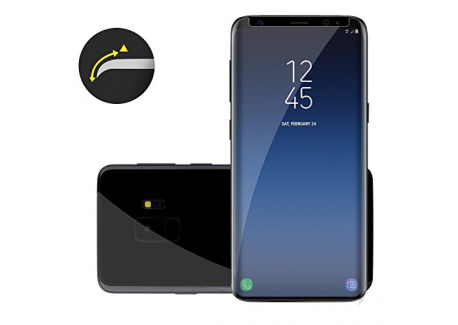 Samsung Galaxy S9 3D Verre Trempé en transparent LIAMOO ® 3D Complète Dureté - Anti-rayures - Smartphone Display Protection - Pr