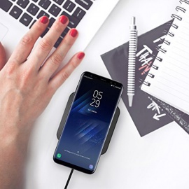 Chargeur Sans Fil, Chargeur à Induction pour Iphone 8/8 plus/iphone X ,Galaxy Note 8/ S8/S8 Plus/S6 Edge 