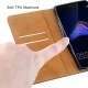 Coque Huawei P8 Lite 2017, HOOMIL Housse en Cuir Premium Flip Case Portefeuille Etui pour Huawei P8 Lite 2017 (H3175, Noir)