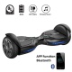 EVERCROSS Q3 Hoverboard électrique 6,5" Skateboard électrique Gyropode Certifié Norme UL2272 (Noir)