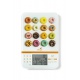 Senya balance cuisine nutritionnelle tactile Smart Scale, balance alimentaire écran LCD de haute précision, calcul des apports é