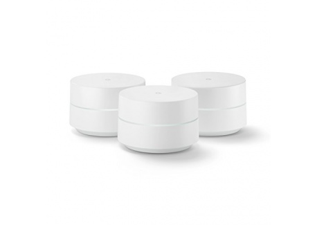 Google Wifi Pack de 3 Routeurs sans Fil Bluetooth Blanc