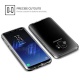 Coque Samsung Galaxy S9 Etui, Leathlux Transparent Silicone Gel Case Intégral 360 Degres Full Body Protection Anti-rayures Coque