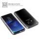 Coque Samsung Galaxy S9 Etui, Leathlux Transparent Silicone Gel Case Intégral 360 Degres Full Body Protection Anti-rayures Coque