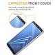 Buyus Coque Gel Samsung Galaxy A8 (2018) (5.6" Pouces), Coque 360 Degres Protection INTEGRAL Anti Choc, Etui Ultra Mince Transpa