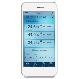 La Crosse Technology MA10700 Kit Piscine Connecté Mobile Alerts - A ajouter au kit de démarrage