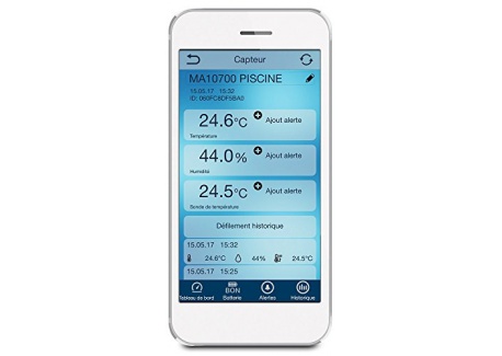 La Crosse Technology MA10700 Kit Piscine Connecté Mobile Alerts - A ajouter au kit de démarrage