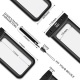 YOSH Pochette Étanche Housse Coque Étanche pour iPhone X 8 7 6S 6 Plus Samsung Galaxy S8 S7 S6 Edge Smartphones Universel Jusqu'