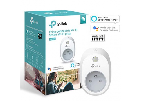 TP-Link Prise connectée WiFi, fonctionne avec Amazon Alexa (Echo et Echo Dot), Google Assistant et IFTTT pour la commande vocale