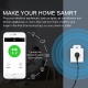 Intelligente PriseWiFi,Prise Connectée Intelligente WiFi Prise Compatible avec Android iOS Alexa Prises Télécommandées Prise Cou