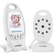 FLOUREON Moniteur Bébé sans Fil 2.4GHz Babyphone Écran LCD 2.0 Pouces Babyphone avec Caméra Vision Nocturne Grand Angle de Vu