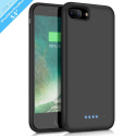 Coque Batterie pour iPhone 6 Plus/ 6s Plus/ 7 Plus/ 8 Plus, 8500mAh Chargeur Portable Batterie Externe Puissante Rech