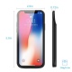 Coque Batterie iPhone XS/X, Vobon 6000mAh Chargeur Batterie Externe Magnétique Portable Rechargeable Coque Chargeur de Protec