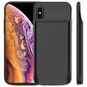 Coque Batterie iPhone XS/X, Vobon 6000mAh Chargeur Batterie Externe Magnétique Portable Rechargeable Coque Chargeur de Protec