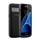 KiWiBiRD 5000mAh rechargeable coque de batterie pour Samsung Galaxy S7 avec 120%+ de batterie  Uniquement pour le S7  - Noir 