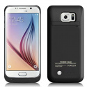 Coque Batterie Samsung Galaxy S6 Edge samsung S6 edge G925 G925A G925F MPTEK Noir 4200mAh Etui housse 5,1