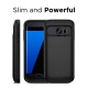 Powerbear Compatible pour Boîtier de Batterie Samsung Galaxy S7 [4500 MAh] Chargeur de Batterie Externe pour Le Galaxy S7 - N