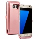 REDGO Coque de Batterie Externe pour Samsung Galaxy S7, 6500mAh dénergie Supplémentaire Ultra-Slim Coque de Protection Anti-