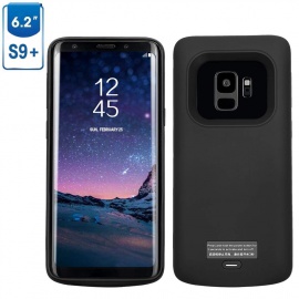 Mbuynow Galaxy S9 Plus Coque Batterie Power Case Magnétique Coque Chargeur de Protection Batterie Externe Rechargeable Etui d