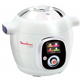 Moulinex CE704110 Multicuiseur Intelligent Cookeo 6L 7 Modes de Cuisson 100 Recettes Préprogrammées Jusqu’à 6 Personnes 1200W