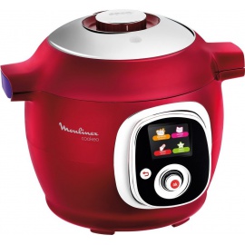 Moulinex CE701500 Intelligent Cookeo Multicuiseur avec 100 Recettes Rouge