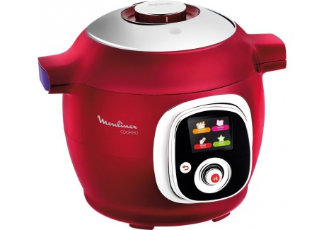 Moulinex CE701500 Intelligent Cookeo Multicuiseur avec 100 Recettes Rouge