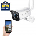 Caméra Sans Fil Extérieur Surveillance 1080P IP FREDI Caméra de Sécurité WiFi Vision Nocturne Détecteur Mouvement
